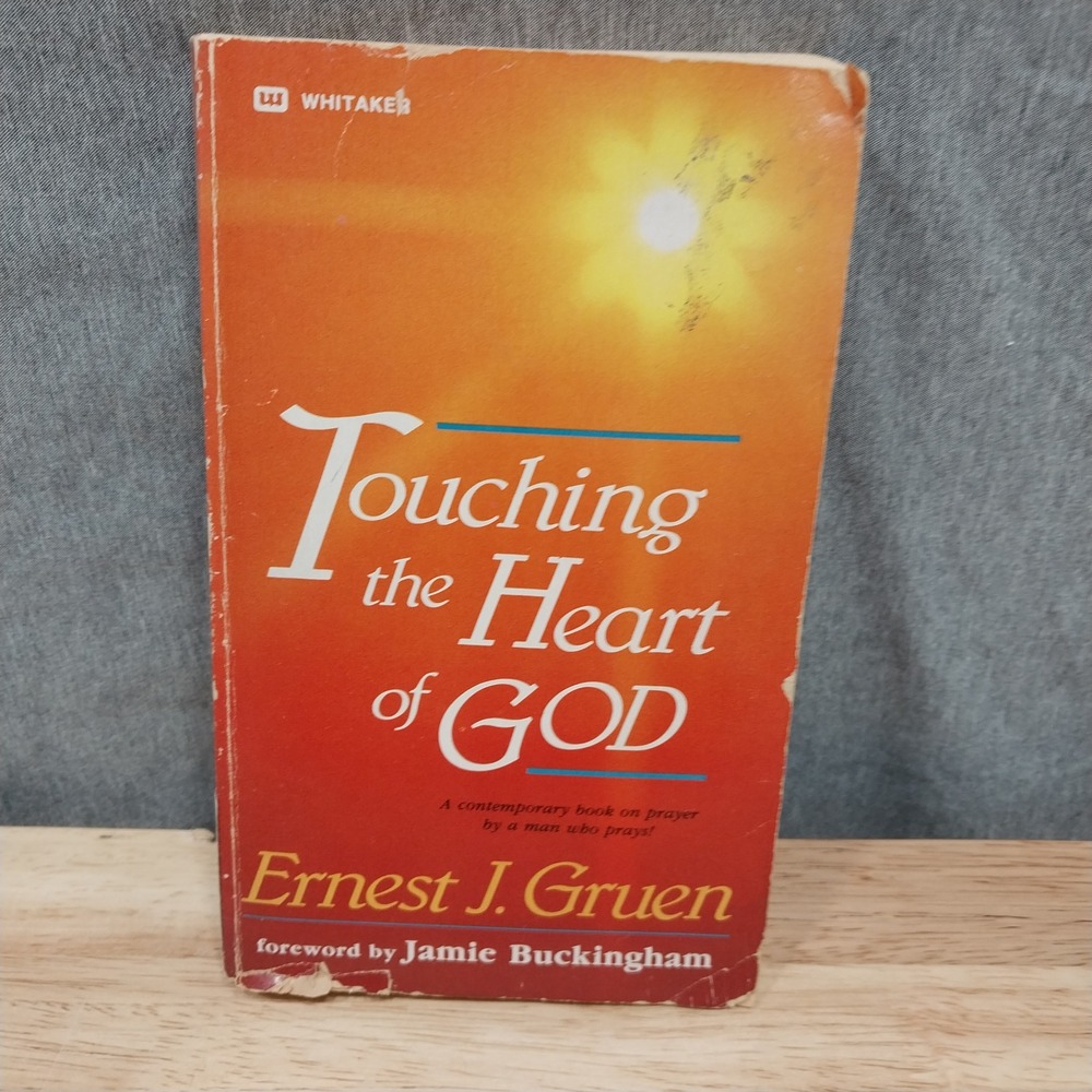 Touching the Heart of GOD Book Ernest J Gruen Paperback Orange Whitaker House